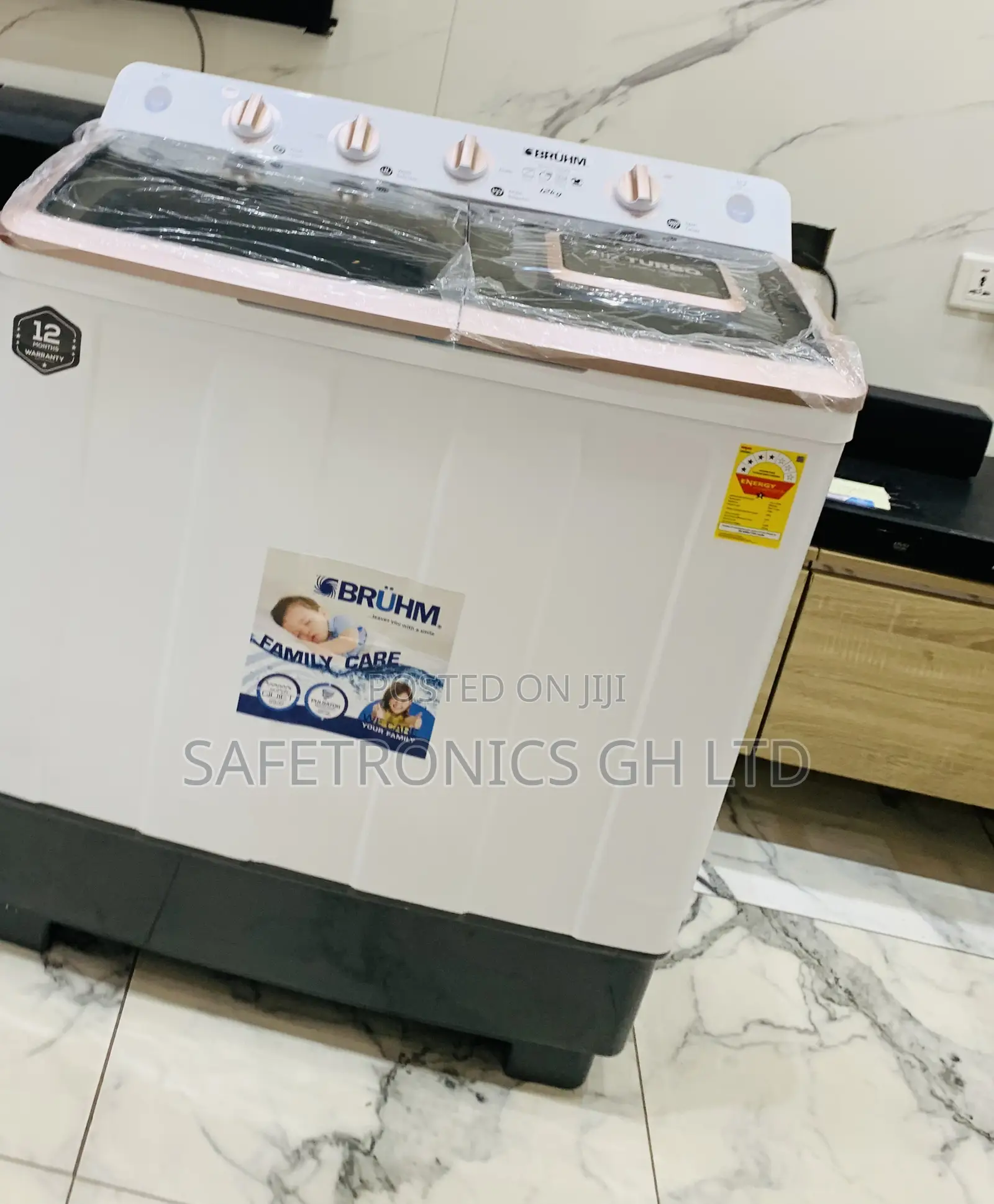 Super Best Bruhm 12kg Twin Tub Semi Automatic BWT-120H