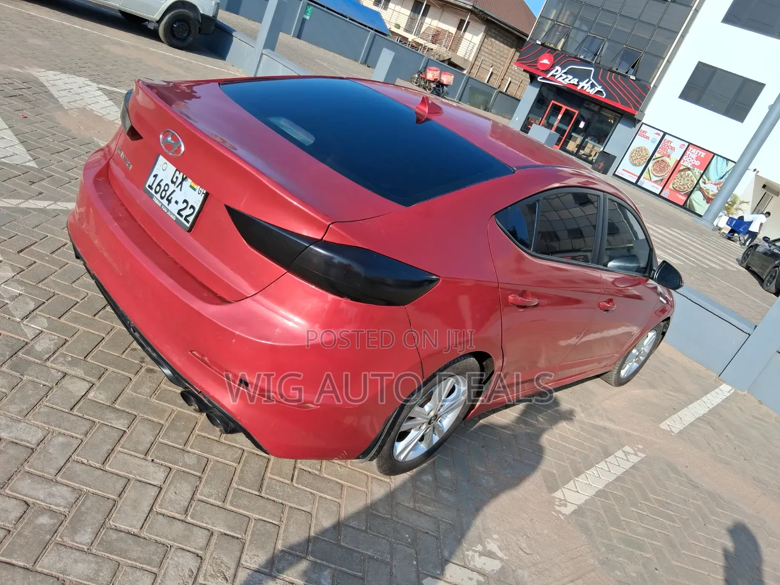 Hyundai Elantra 2017 Red