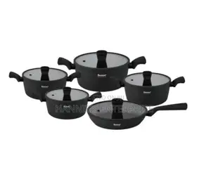 5-Piece Granite Non-Stick Cookware