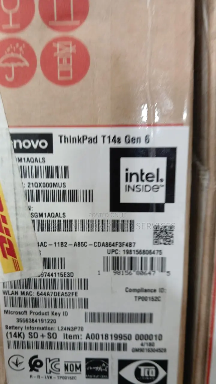 New Laptop Lenovo ThinkPad T14 32GB Intel Core Ultra 7 SSD 512GB