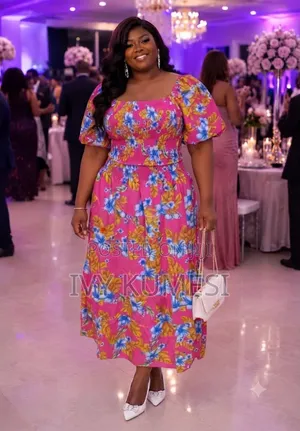 Tropical Floral Two-Piece Set