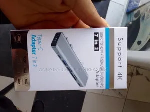 Type-C 7-in-2 Adapter Hub | HDMI + USB 3.0 + SD/TF + PD