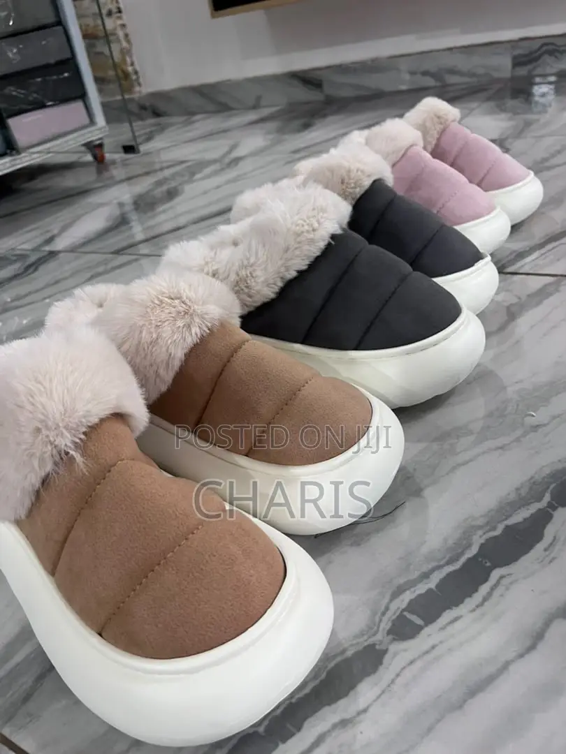 Plush Open/ Backless Slippers