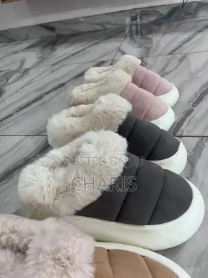 Plush Open/ Backless Slippers