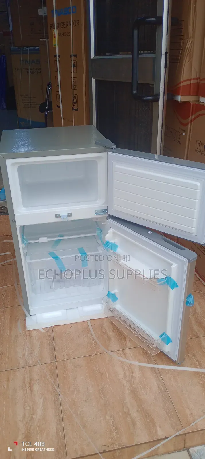 Roch Table Top 2 Door Fridge/80 Liters