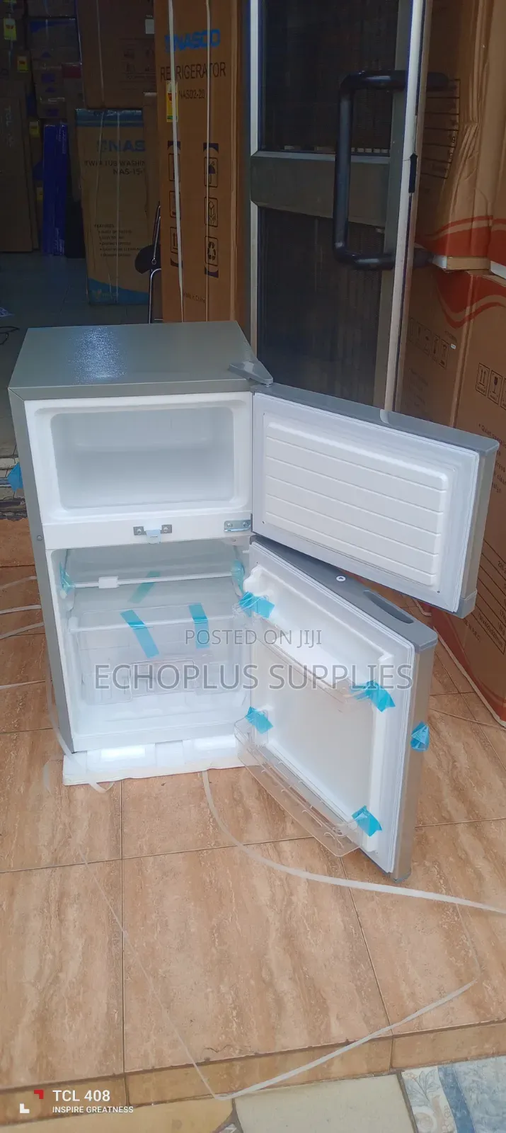 Roch Table Top 2 Door Fridge/80 Liters