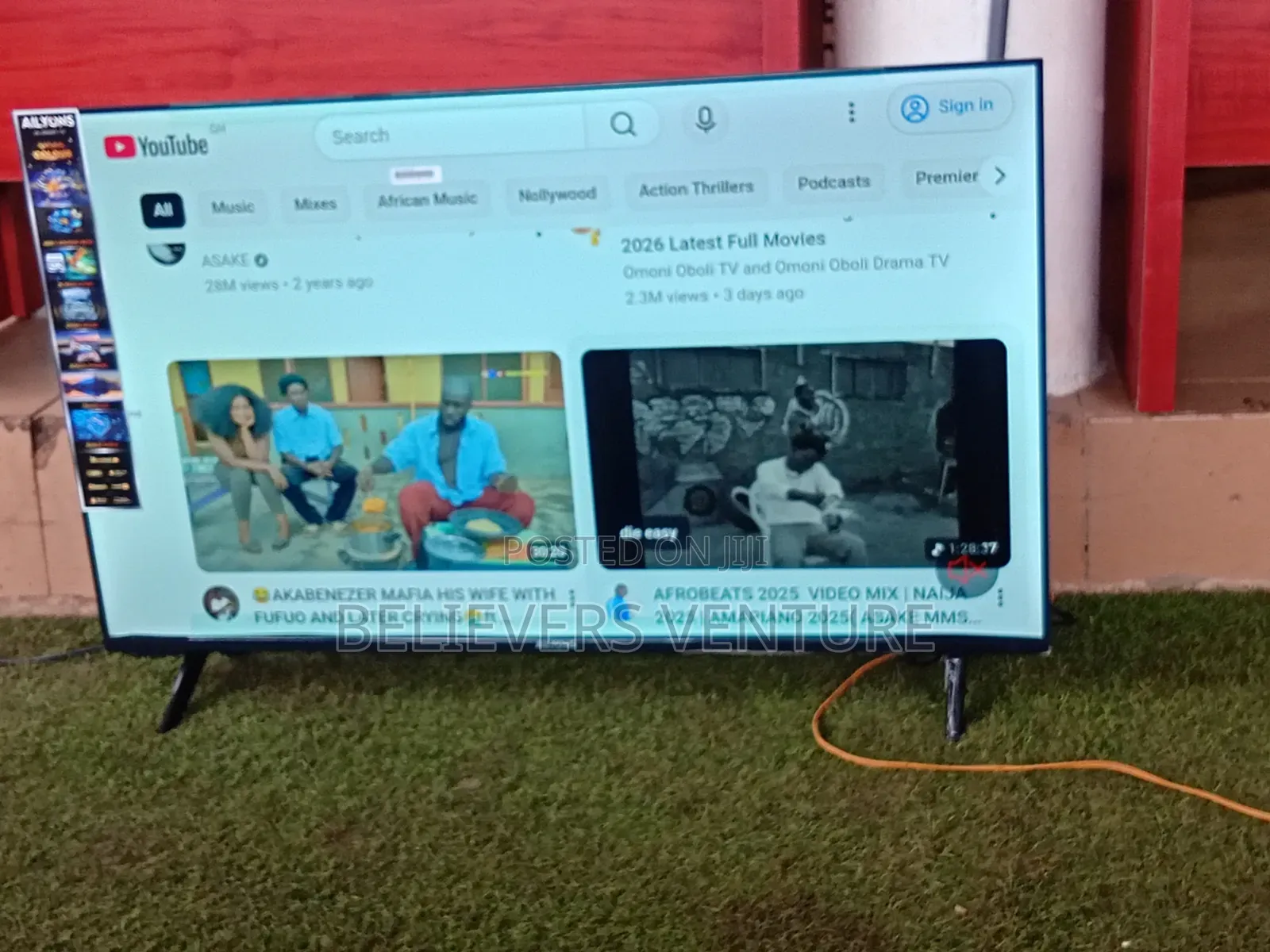 ALLYONS 43-Inch Smart LED Television – Fast Performance