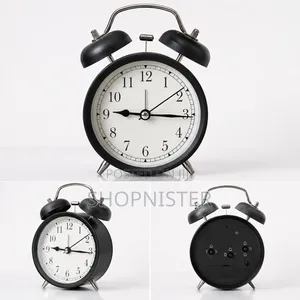 Classic Twin Bell Retro Alarm Clock