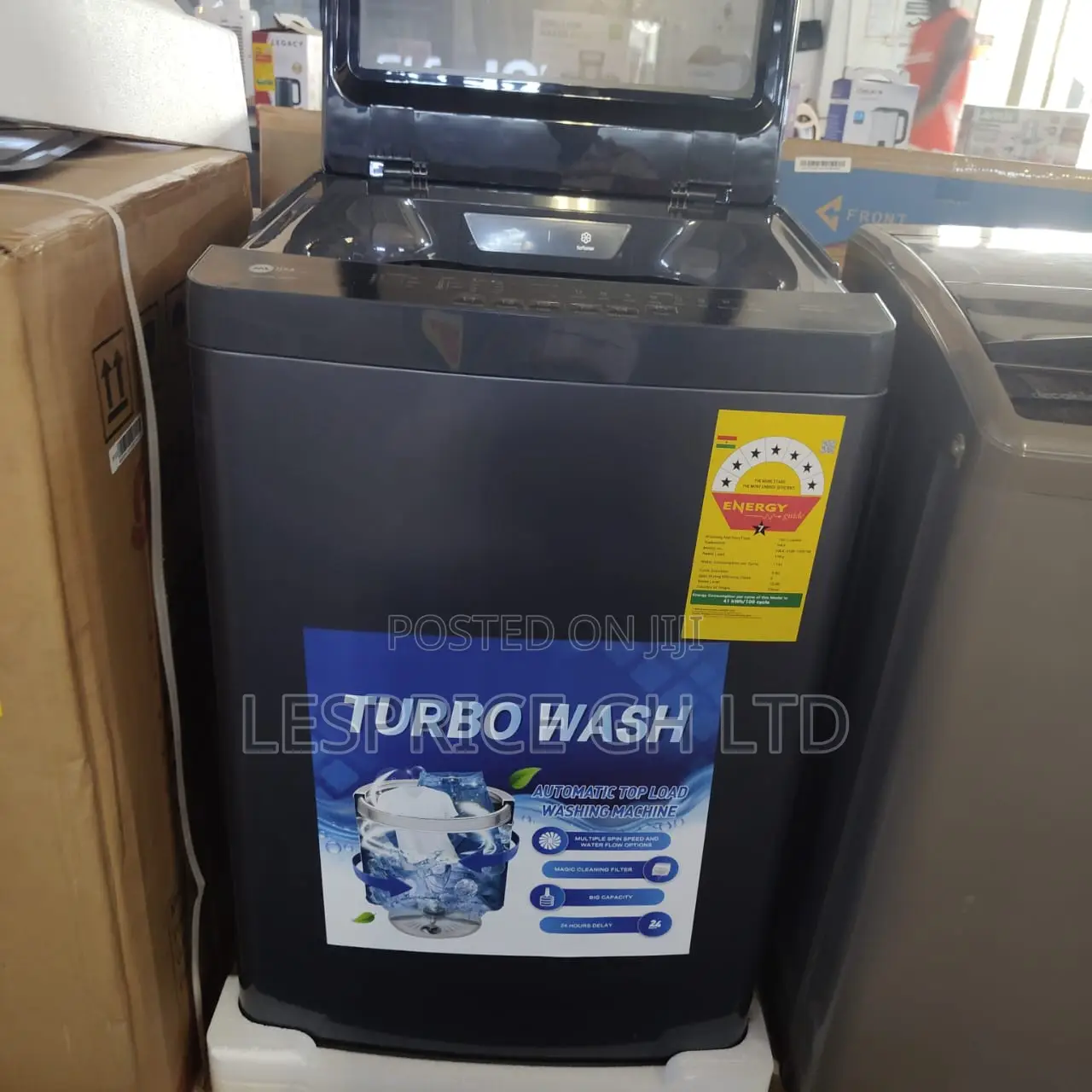 Highly Discounted Tier One 10kg Auto Top Load Washing Machine From H A