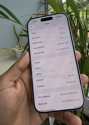 Apple iPhone 17 256 GB Pink