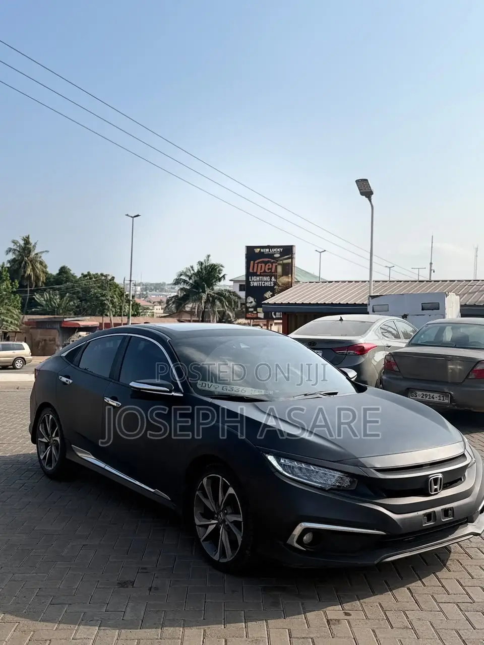 Honda Civic Touring Coupe 2019 Black