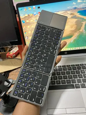 Foldable Bluetooth Keyboard With Touchpad