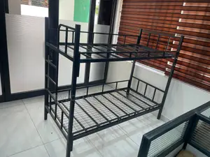 Heavy-Duty Metal Bunk Bed - 2 Set