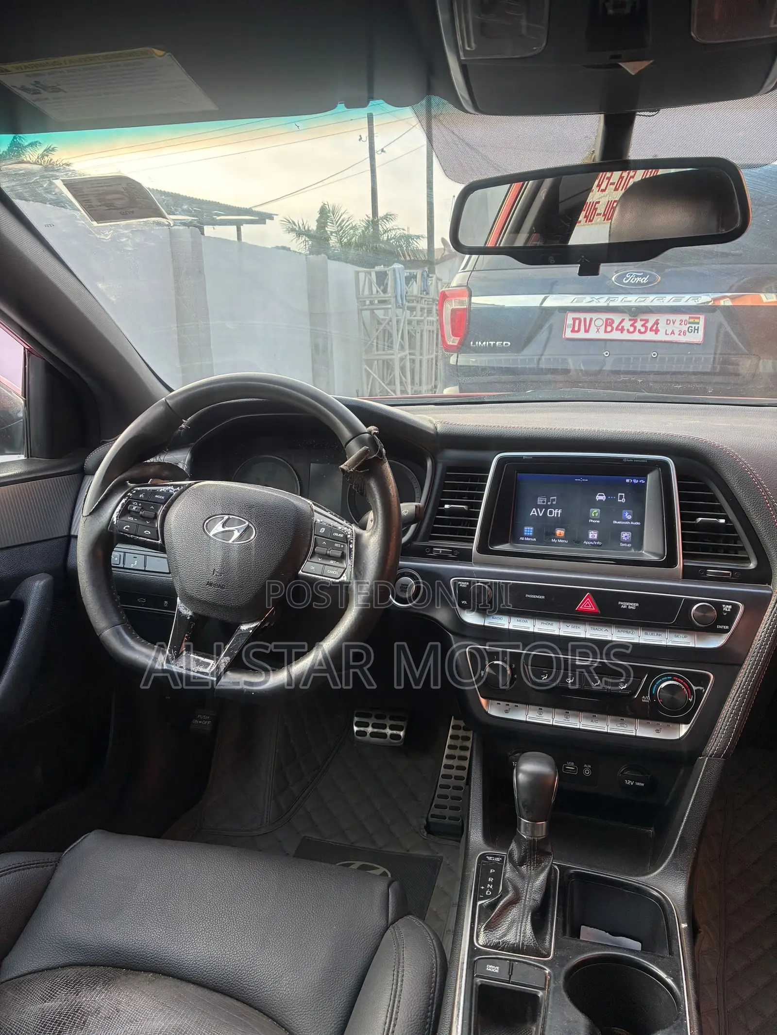Hyundai Sonata Limited 2.0T 2018 Red