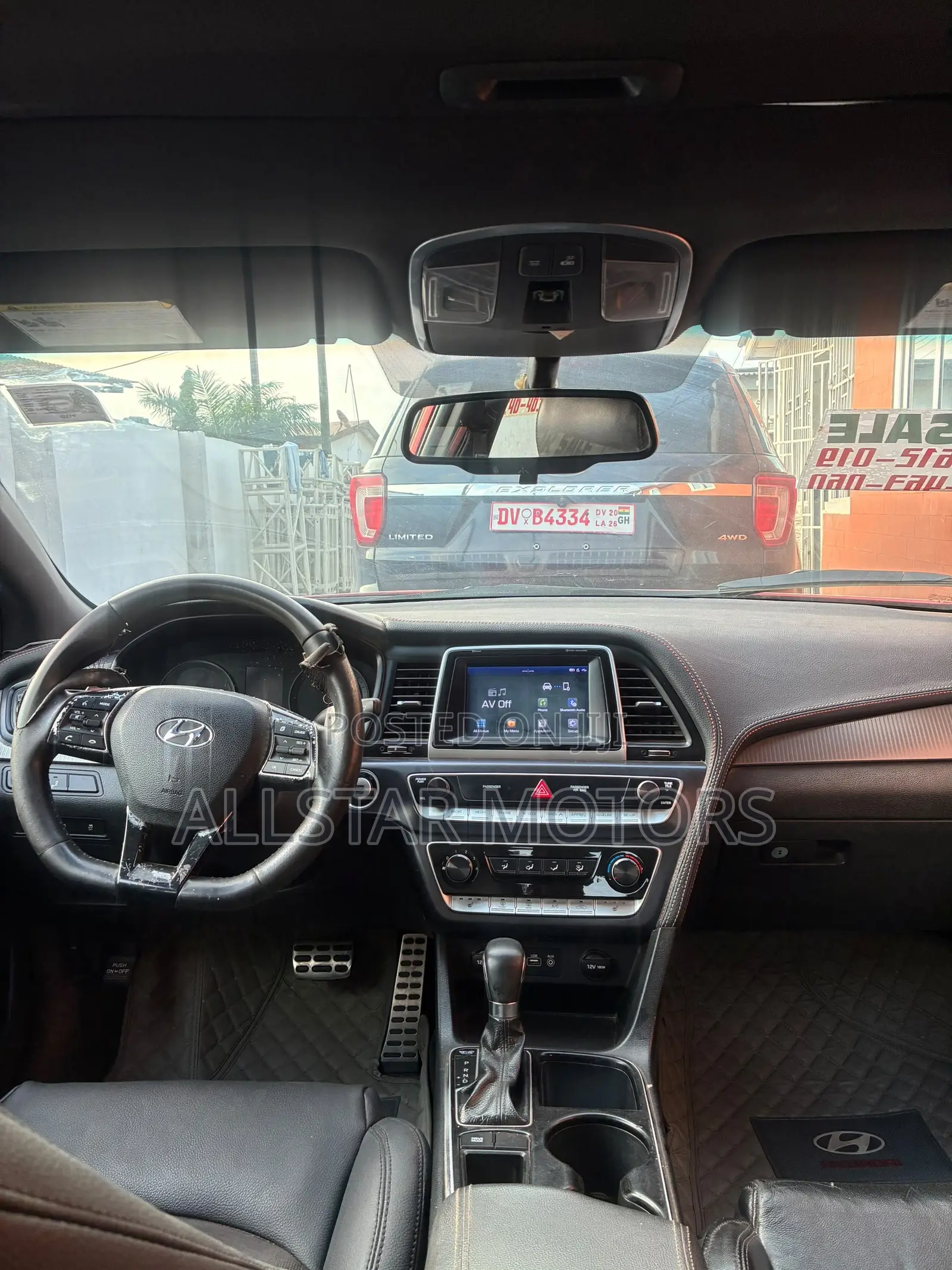 Hyundai Sonata Limited 2.0T 2018 Red