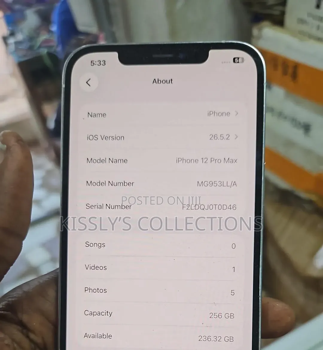 Apple iPhone 12 Pro Max 256 GB White