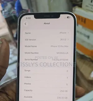 Apple iPhone 12 Pro Max 256 GB White