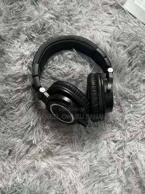 Audio-Technica Ath-M50x Professional Studio Monitor Headphones, Black
