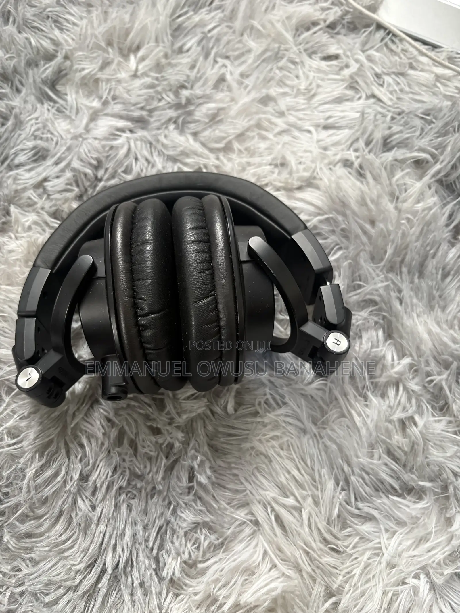 Audio-Technica Ath-M50x Professional Studio Monitor Headphones, Black