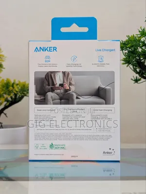 Anker USB C to USB C Cable, Full-Speed 240W Charging Cable Black