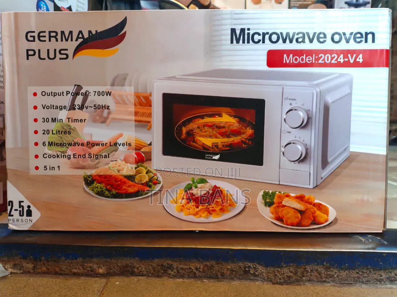 German Plus 20litres Microwave Oven