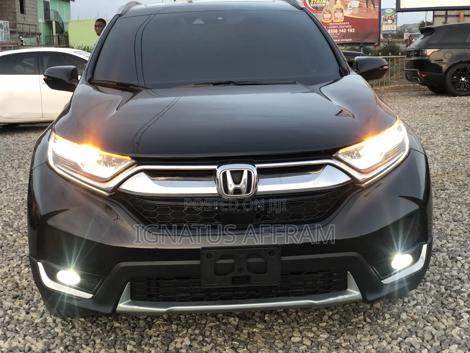 Honda CR-V Touring 4dr SUV AWD (1.5L 4cyl CVT) 2017 Black