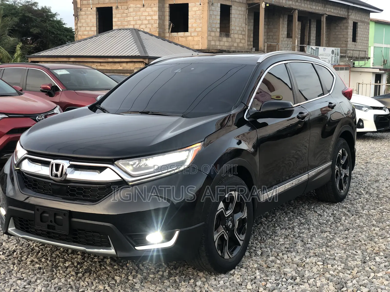 Honda CR-V Touring 4dr SUV AWD (1.5L 4cyl CVT) 2017 Black