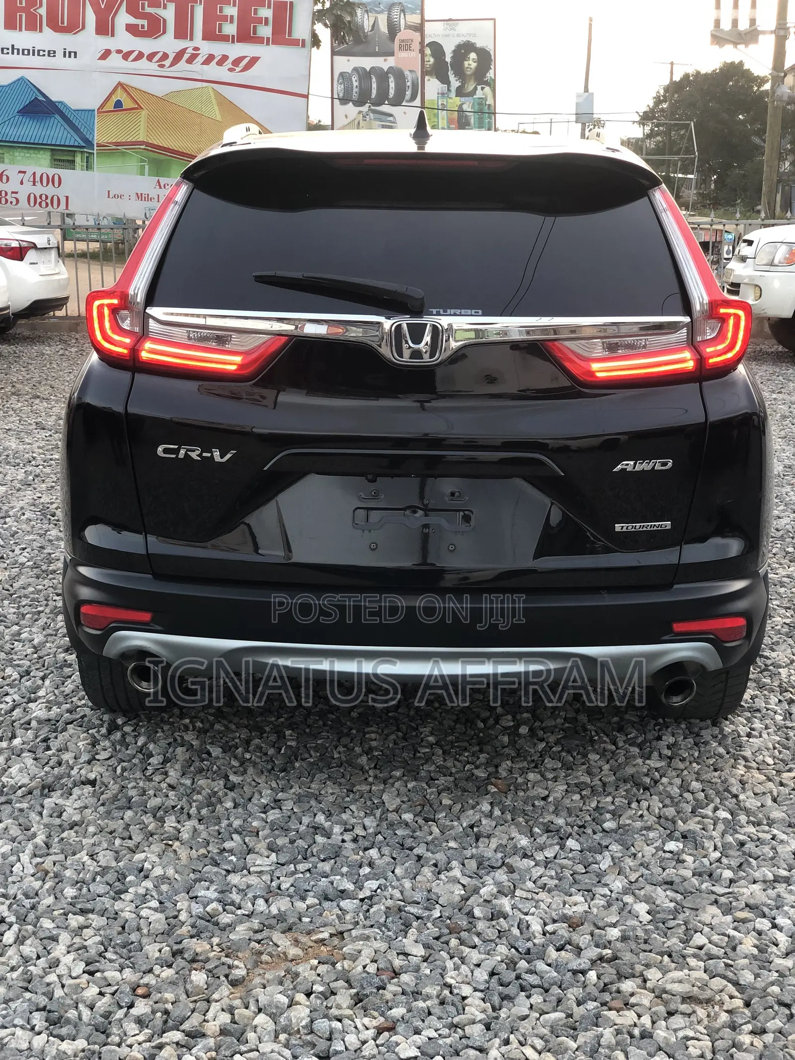 Honda CR-V Touring 4dr SUV AWD (1.5L 4cyl CVT) 2017 Black