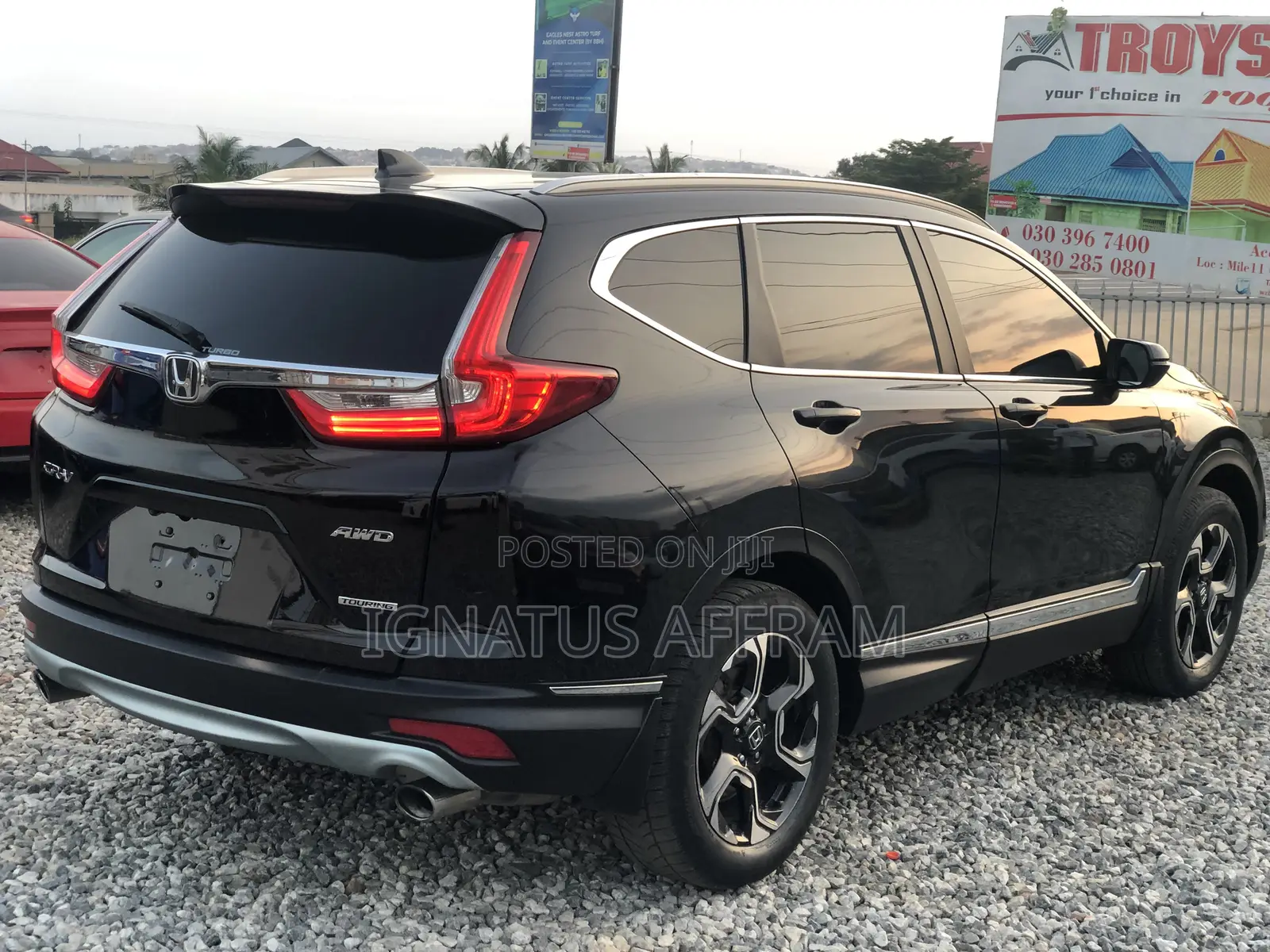 Honda CR-V Touring 4dr SUV AWD (1.5L 4cyl CVT) 2017 Black