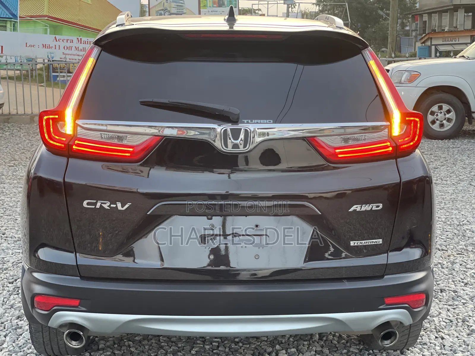 Honda CR-V Touring 4dr SUV AWD (1.5L 4cyl CVT) 2017 Black