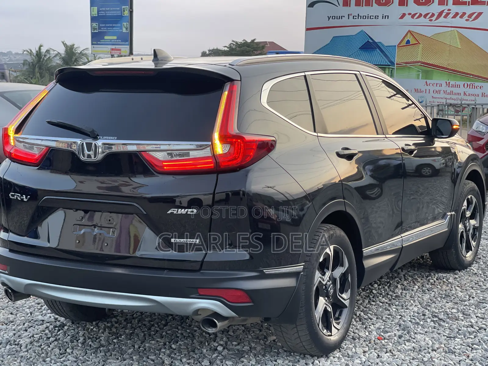 Honda CR-V Touring 4dr SUV AWD (1.5L 4cyl CVT) 2017 Black