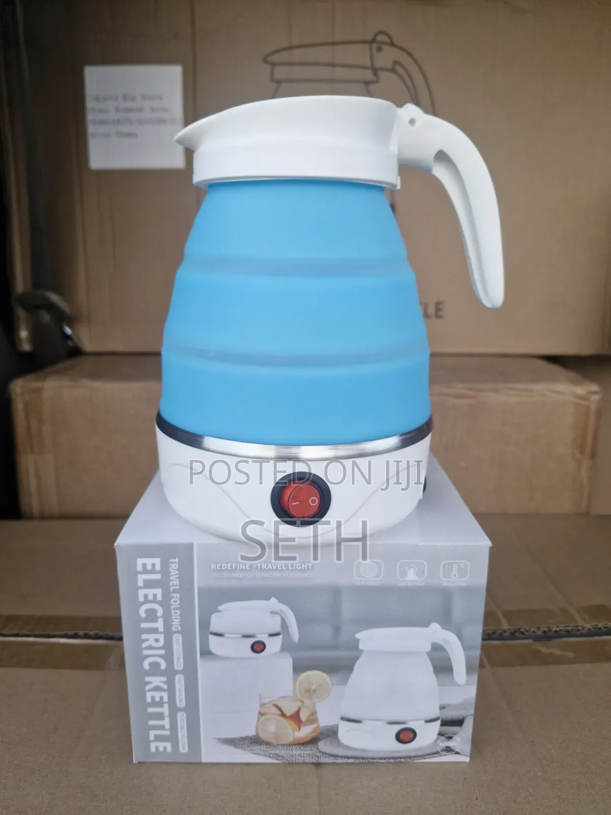 Foldable Kettle Blue