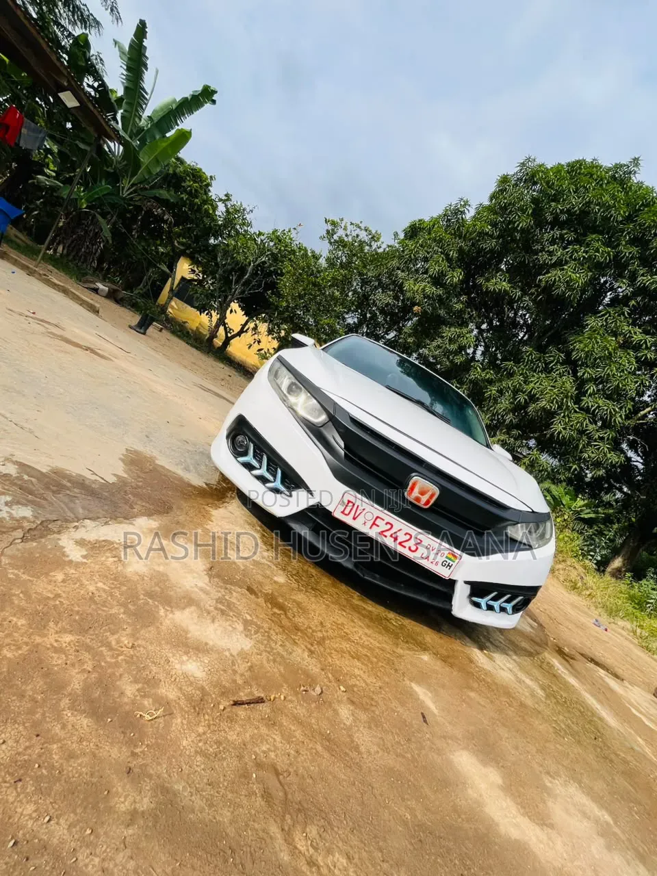 Honda Civic EX Sedan 2018 White