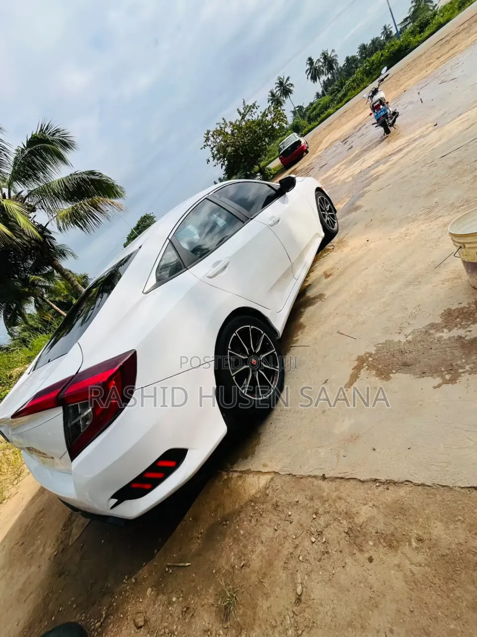 Honda Civic EX Sedan 2018 White