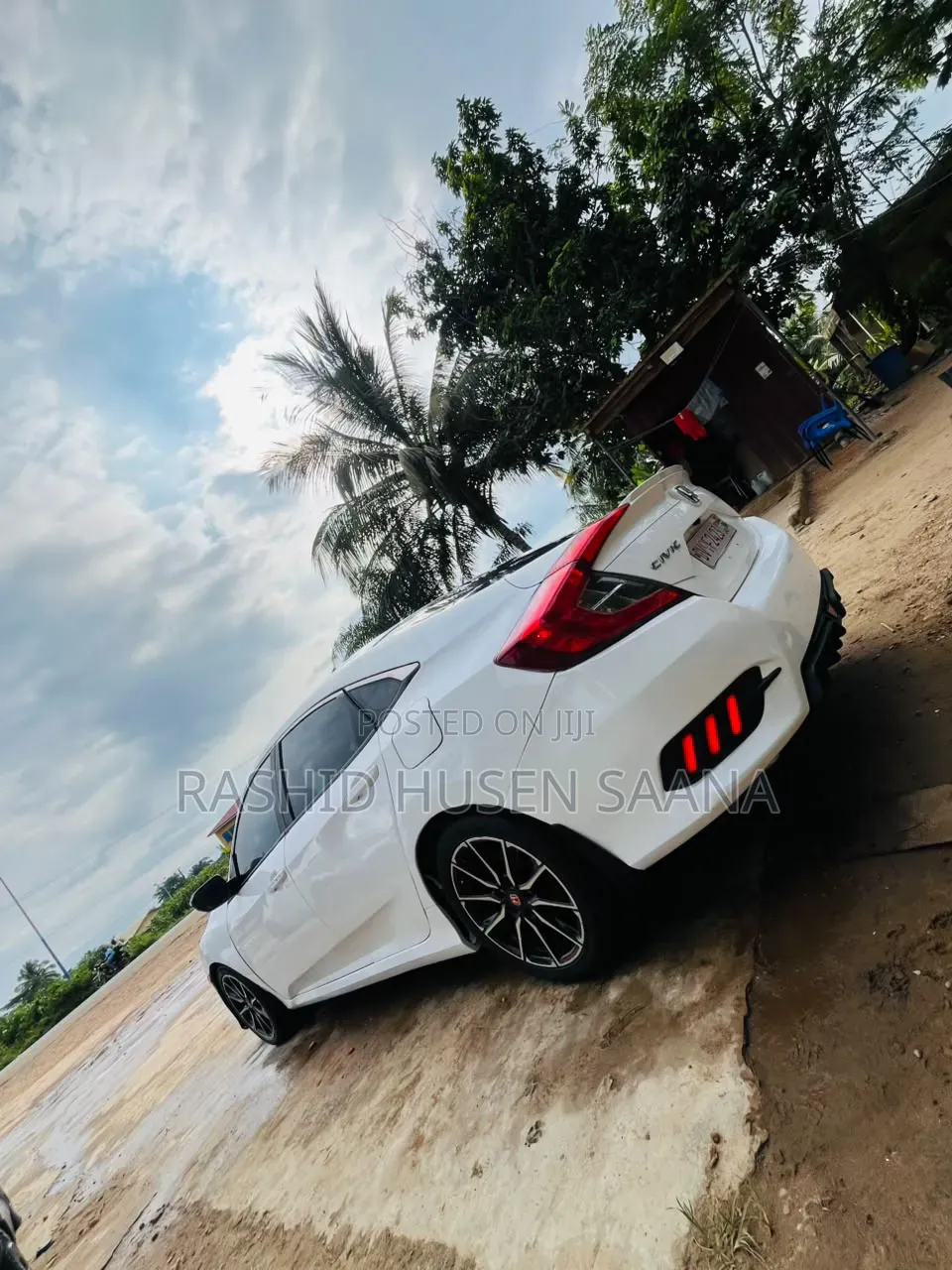 Honda Civic EX Sedan 2018 White