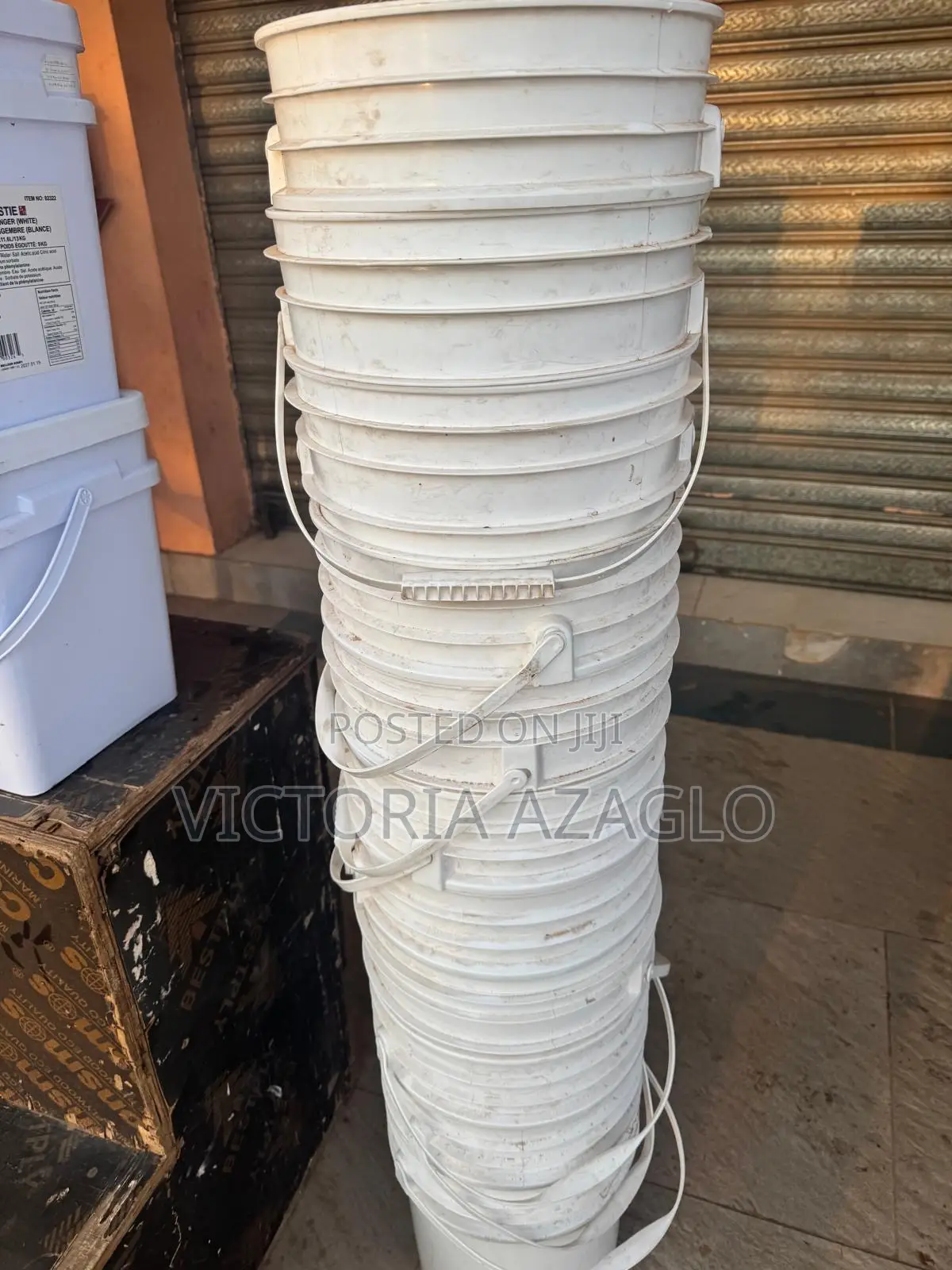 White Storage Container