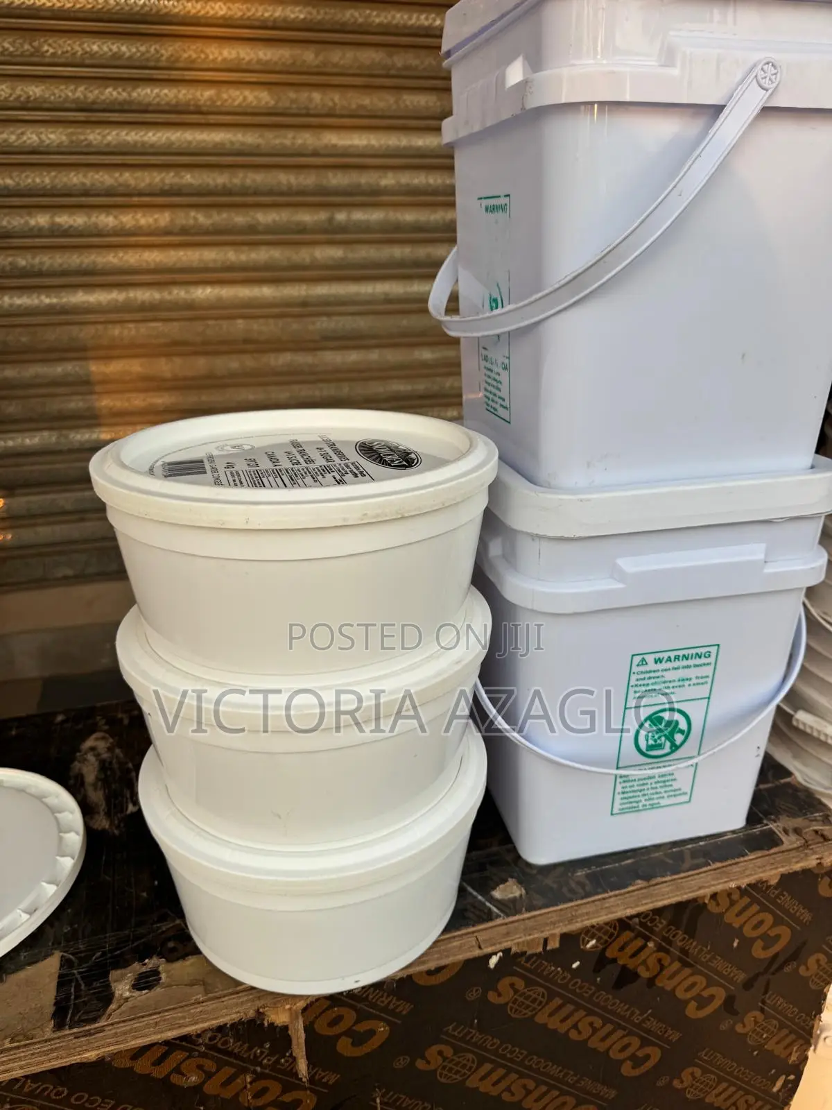 White Storage Container