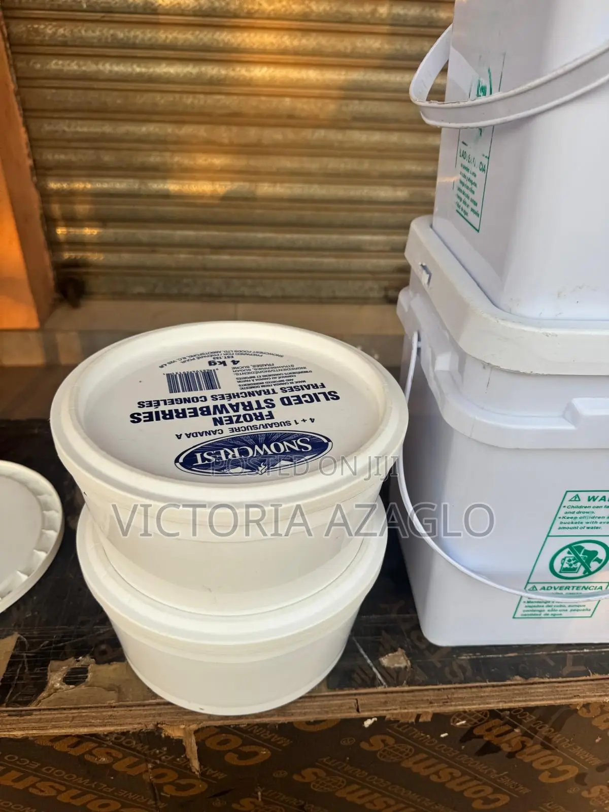 White Storage Container