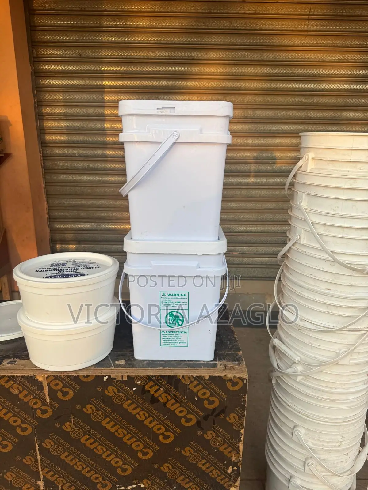 White Storage Container