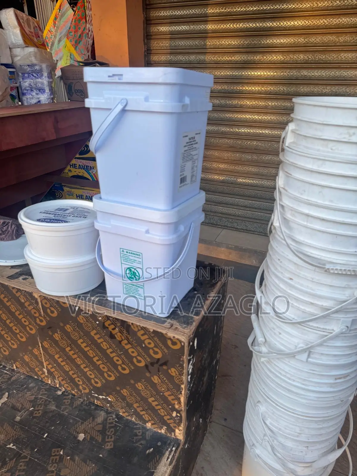 White Storage Container