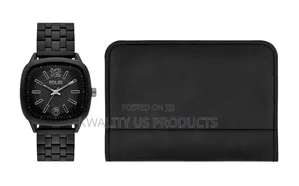 Folio Men's Bracelet Watch and Wallet Set