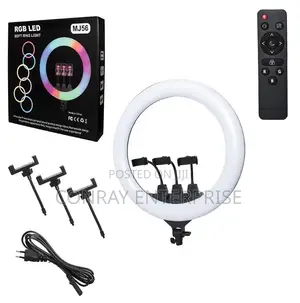RGB LED Ring Lights. (22”)