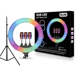 RGB LED Ring Lights. (22”)