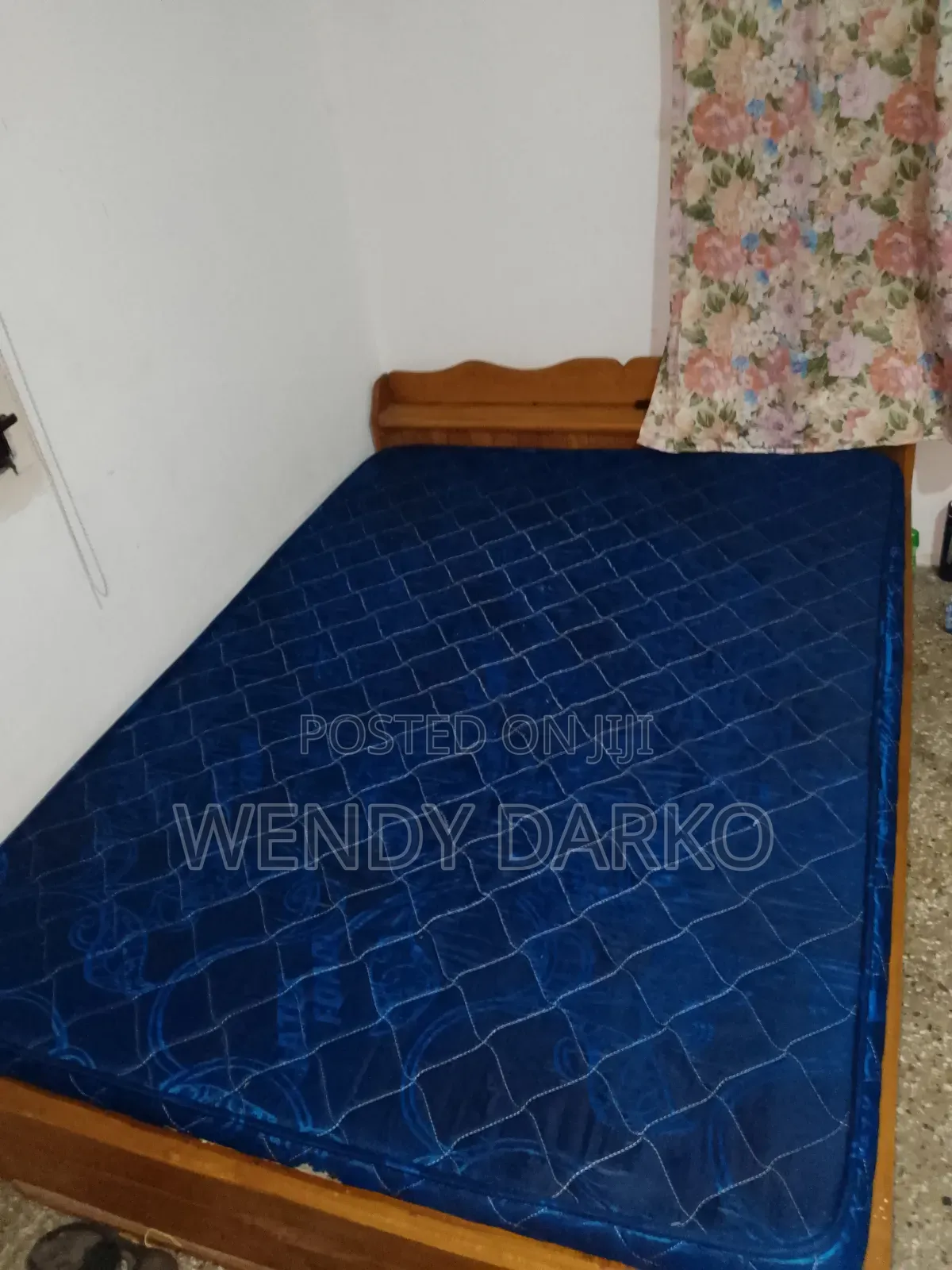 Mattress and Bed Frame Without the Palette for Sale