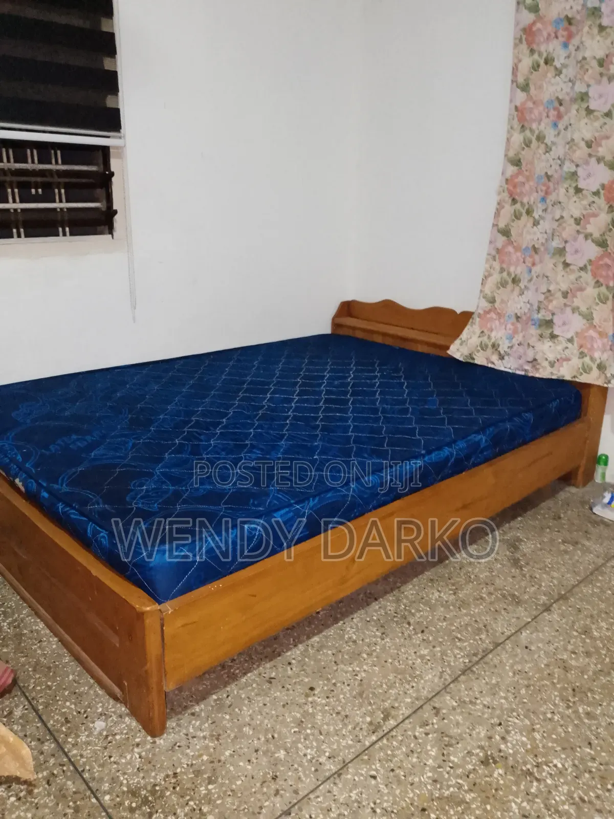 Mattress and Bed Frame Without the Palette for Sale