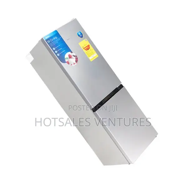 AFFORDABLE Midea 174Ltrs Double Door Bottom Freezer - MDRT241FTGN50