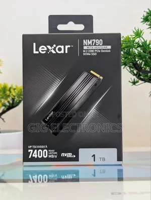 Lexar 1TB NM790 NVMe M.2 2280 SSD With Heatsink 7400/6500 MB/s