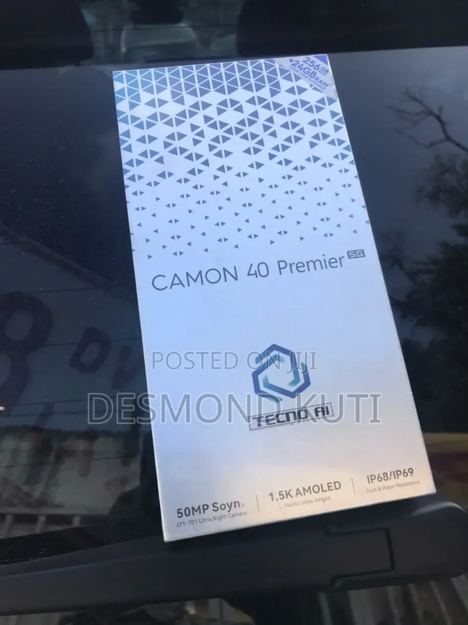 New Tecno Camon 40 Premier 5G 256 GB Gray