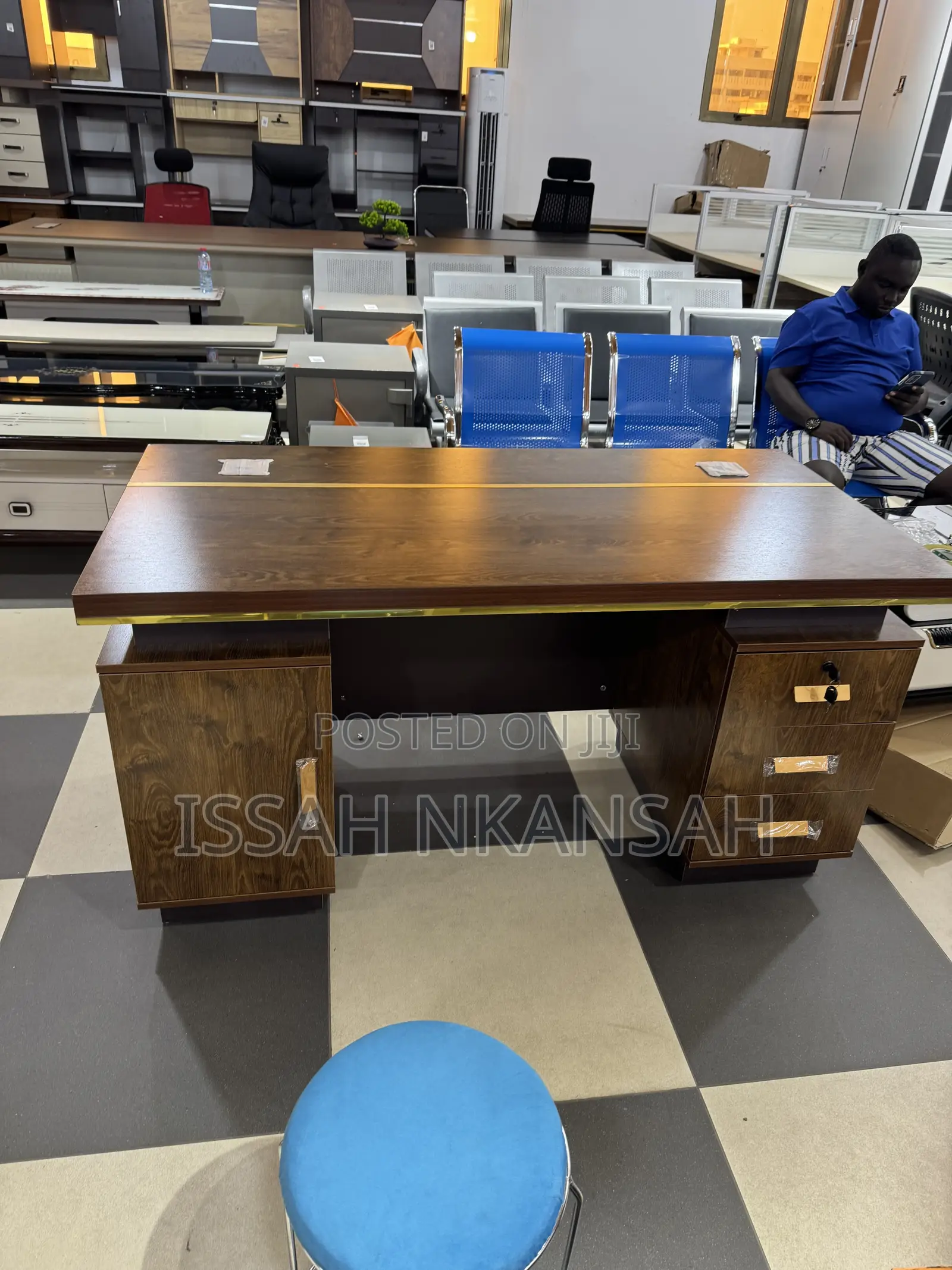 Brown Home Office Desk