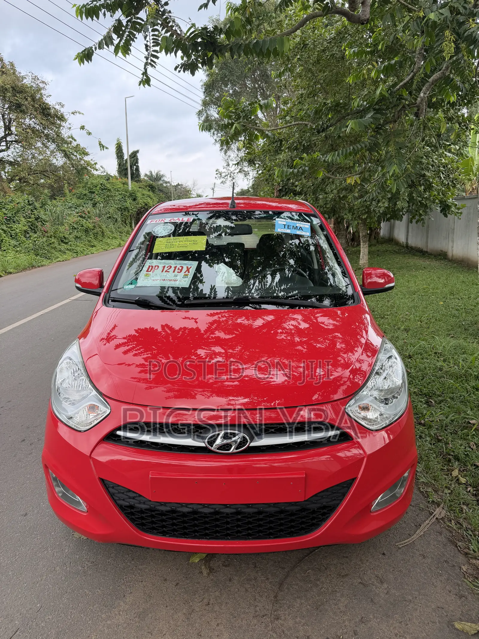 Hyundai I10 2013 Red